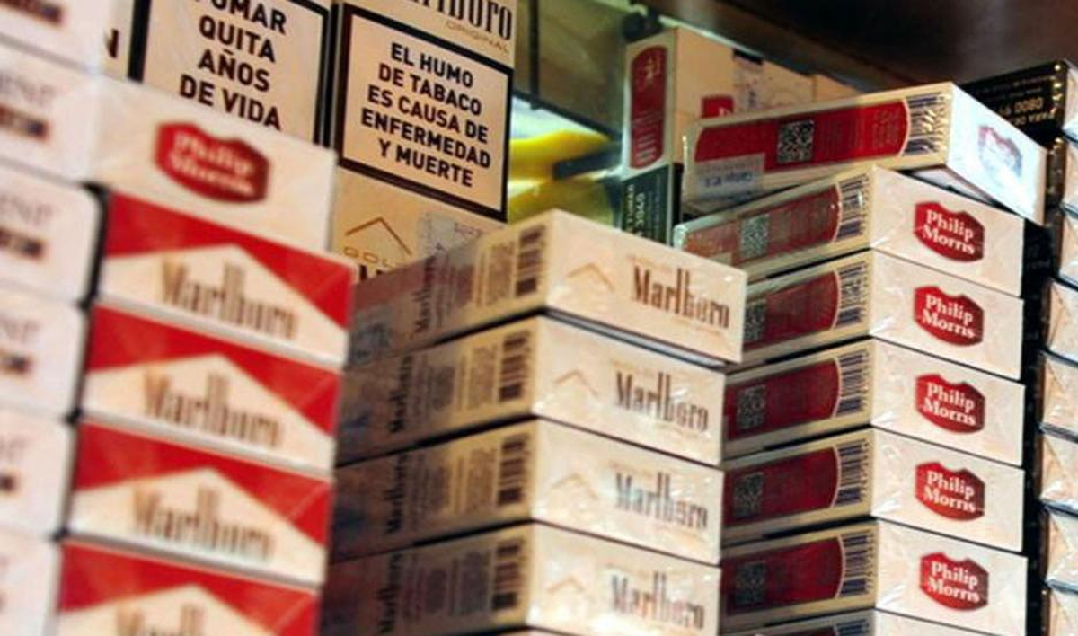 Los cigarrillos registran un aumento entre 7 y 15 pesos