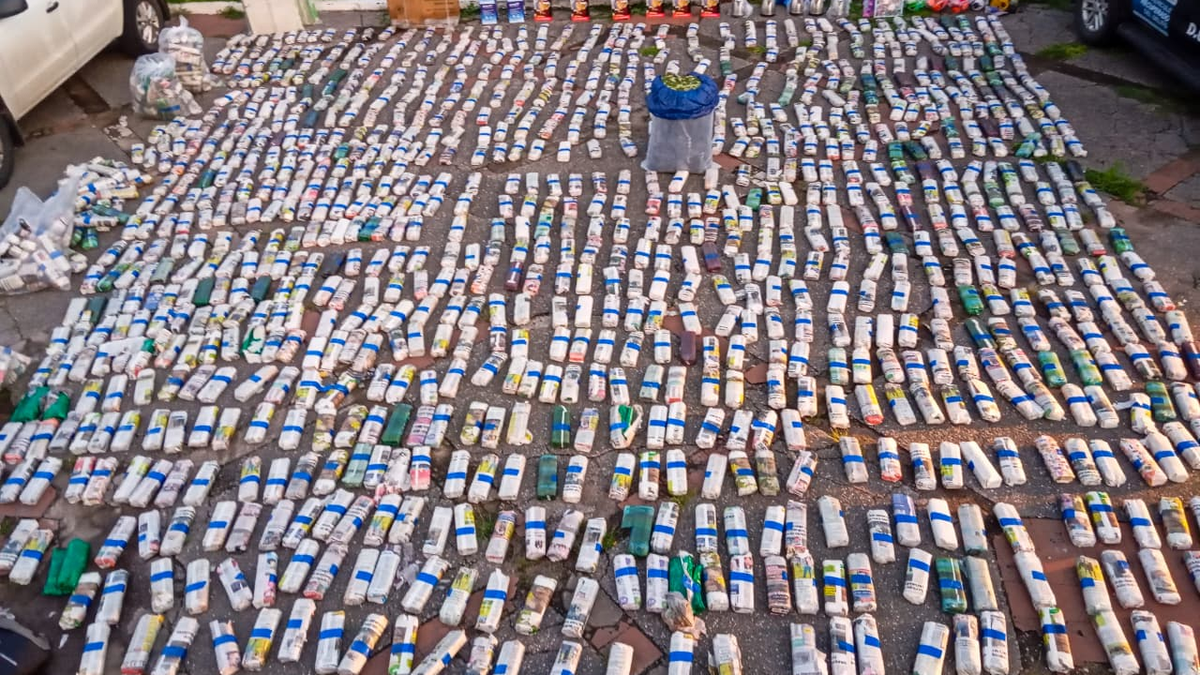 Incautan más de 600 kilos de hojas de coca, electrodomésticos y $7.000.000