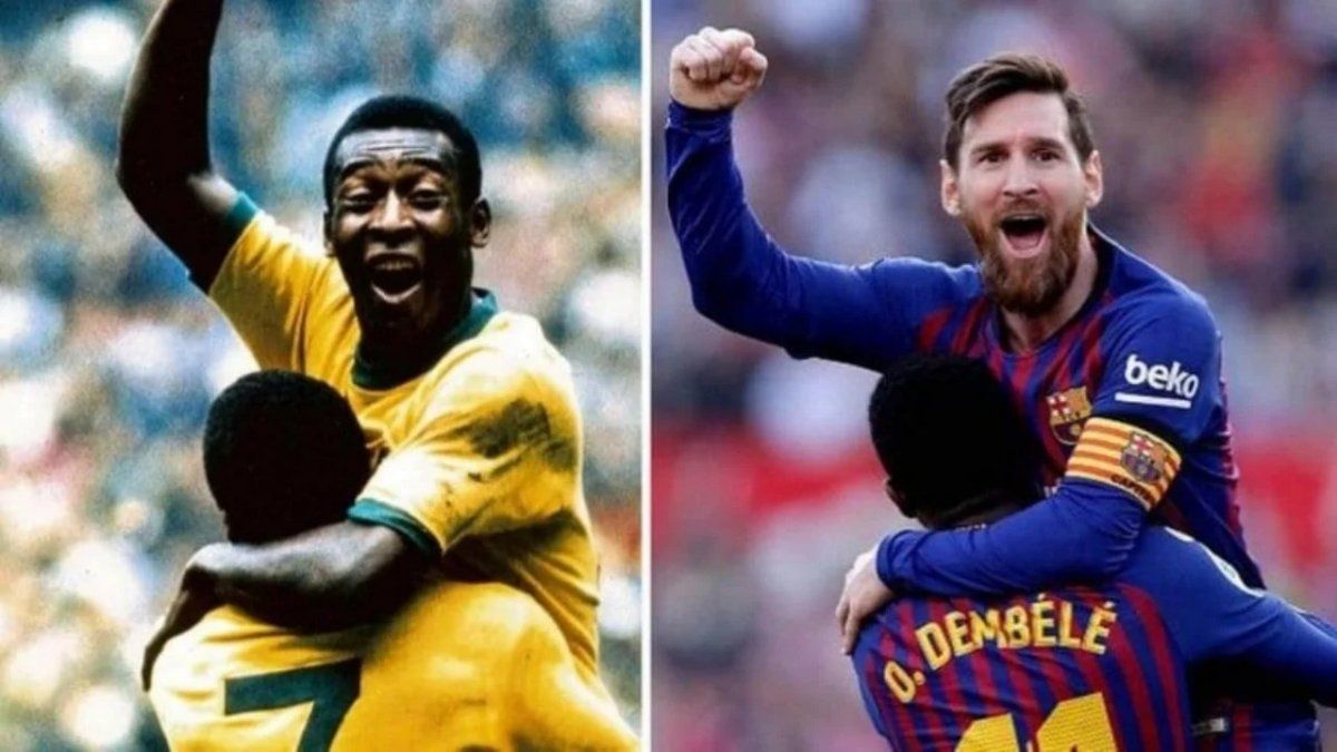 Santos asegura que Messi no supero el récord de Pelé