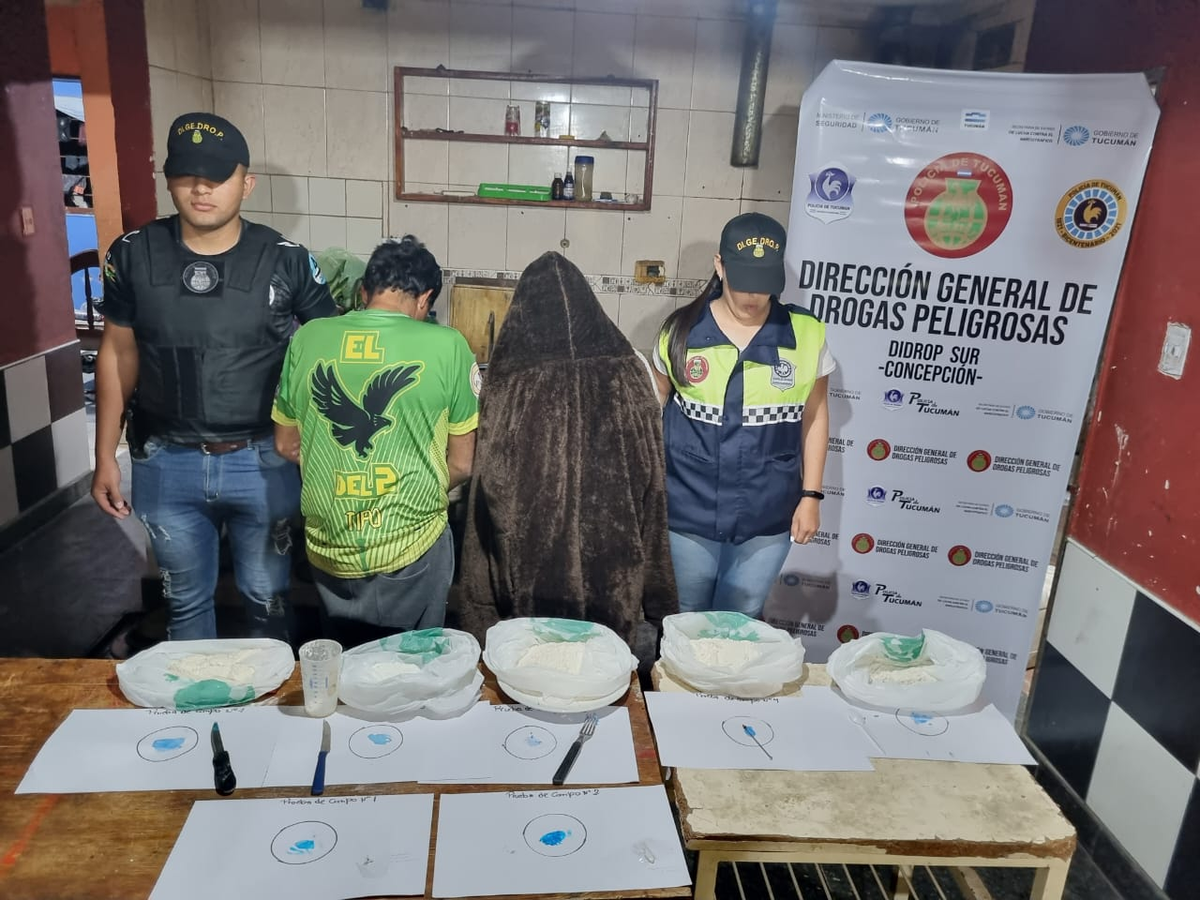 Allanamientos por narcomenudeo en Concepción y Lules