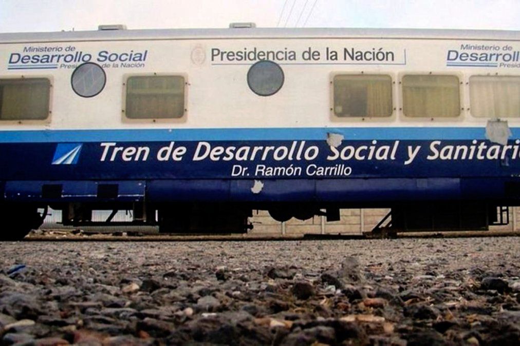 Estación Aráoz: llega el Tren Dr. Ramón Carrillo