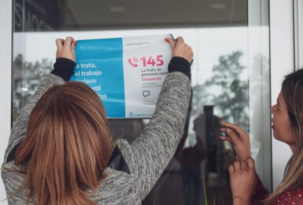Condena por trata de personas.