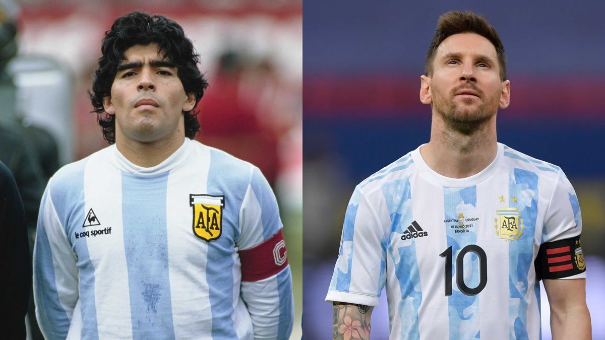 El tremendo récord que le sacó Lionel Messi a Diego Maradona
