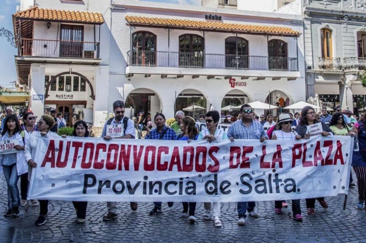 Salta: estudiantes autoconvocados apoyan el reclamo docente