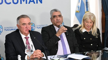 Jaldo y Abad reclamaron la coparticipación del impuesto a los combustibles