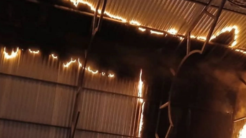 Lules: un globo  aerostático provocó un incendio en una galería