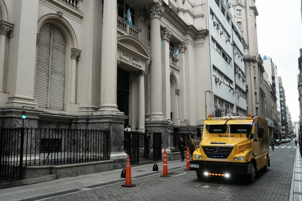La sede del Banco Central, en el microcentro porteño. Foto: Infobae