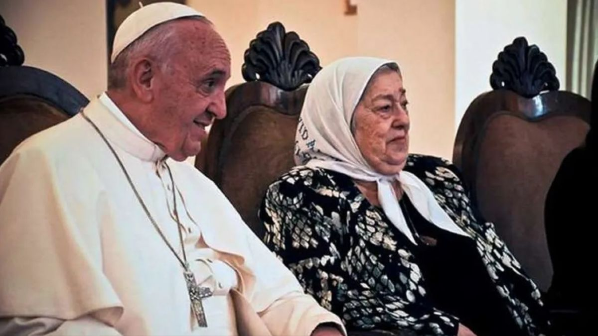El Papa Francisco envió un saludo a Hebe de Bonafini