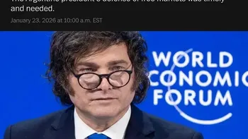 El Washington Post brindó su apoyo a Javier Milei