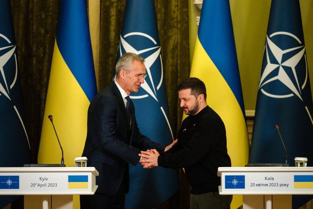 Ucrania descartó la posibilidad de ceder territorios para ingresar a la OTAN