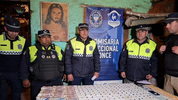 Secuestraron 200 dosis de cocaína durante un allanamiento