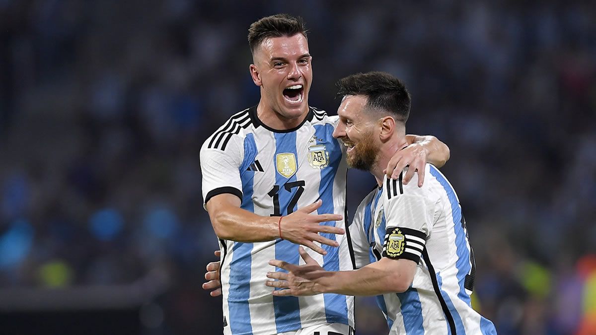 Argentina venció 7 a 0 a Curazao y la fiesta fue completa