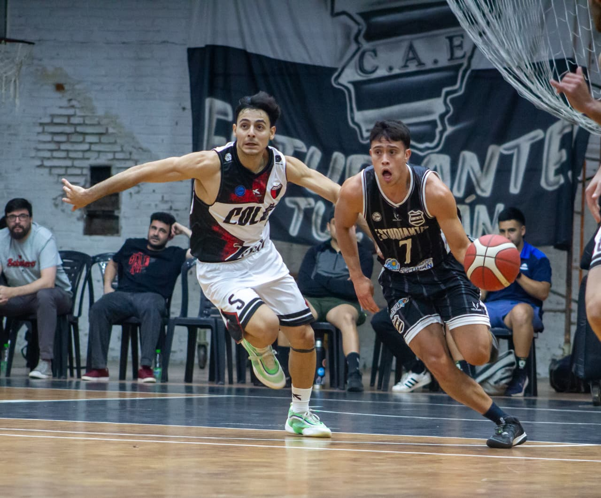Juan Cruz Rodríguez, base de Estudiantes. Foto Lourdes Corbalán Juan Cruz Rodríguez, base de Estudiantes. Foto Lourdes Corbalán