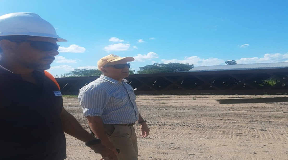 La obra del puente R&iacute;o Sal&iacute; se desarrolla a buen ritmo.