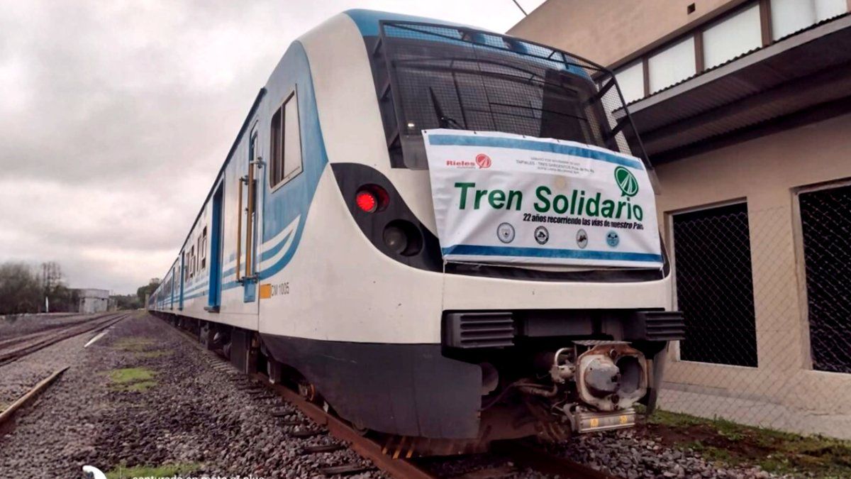 El Tren Solidario llegó a Tucumán con donaciones