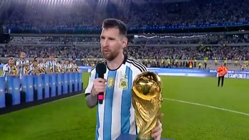 Messi le habló a los argentinos: 