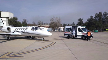 Se concretó una nueva evacuación sanitaria pediátrica a Buenos Aires
