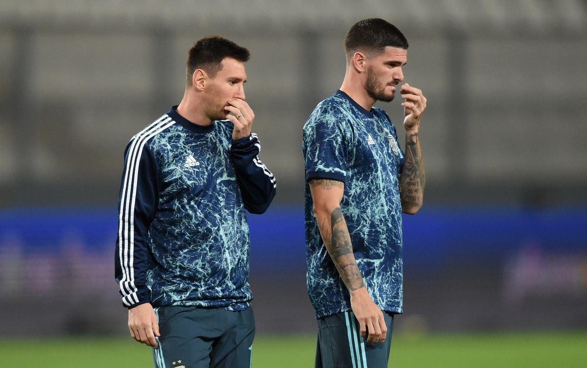 El gesto de Messi y de Paul con un ex Atlético