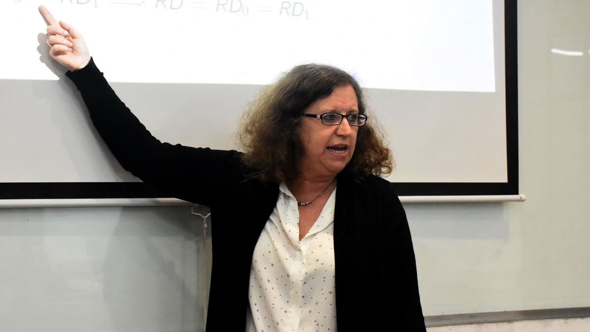 Una profesora argentina ganó el premio académico a la Estadística