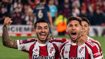 River le ganó 2 a 0 a Argentinos en el Monumental