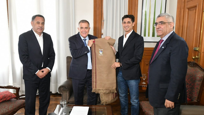 Jaldo recibió al vicepresidente de Mercado Libre