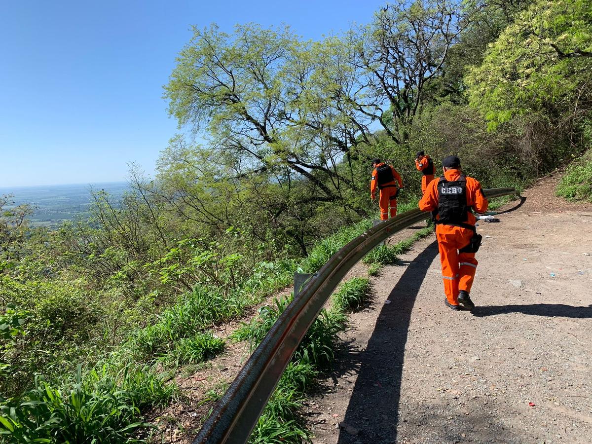 El rastrillaje se lleva a cabo en la zona de San Javier.