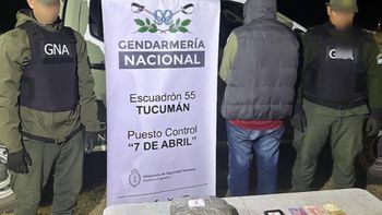 Pasajero de un ómnibus quedó detenido al intentar ocultar cocaína y marihuana
