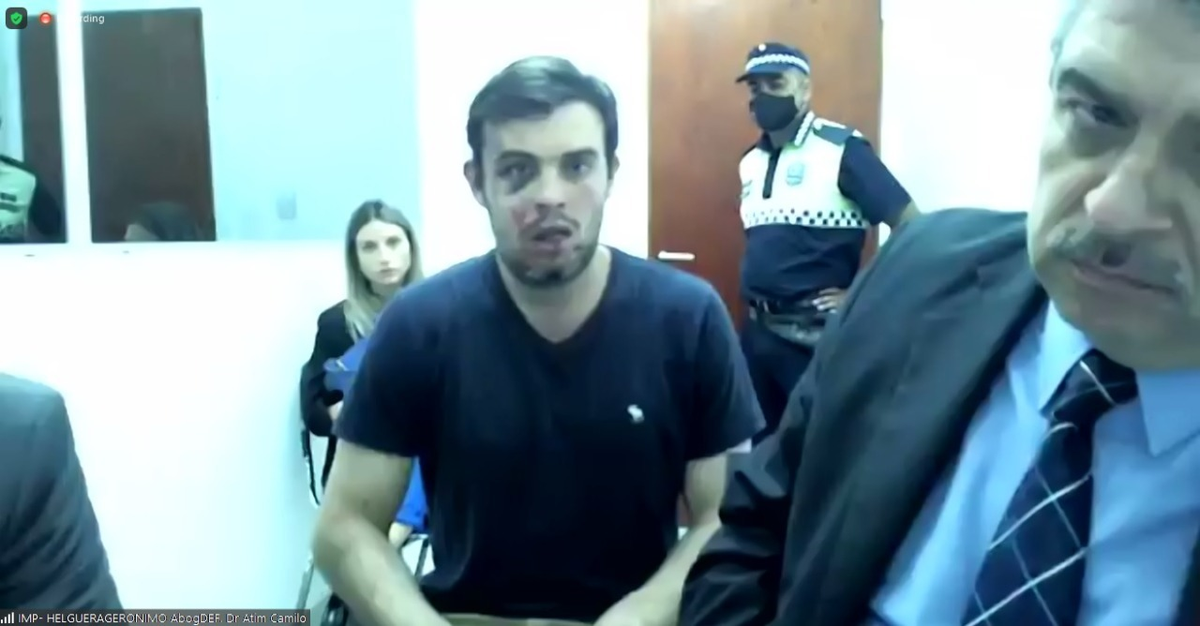 Ordenaron la internación de Gerónimo Helguera en un psiquiátrico tras el ataque de ayer contra Mariela Márquez.