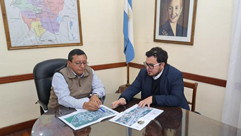 Avanzan obras de pavimentación en La Trinidad con recursos provinciales