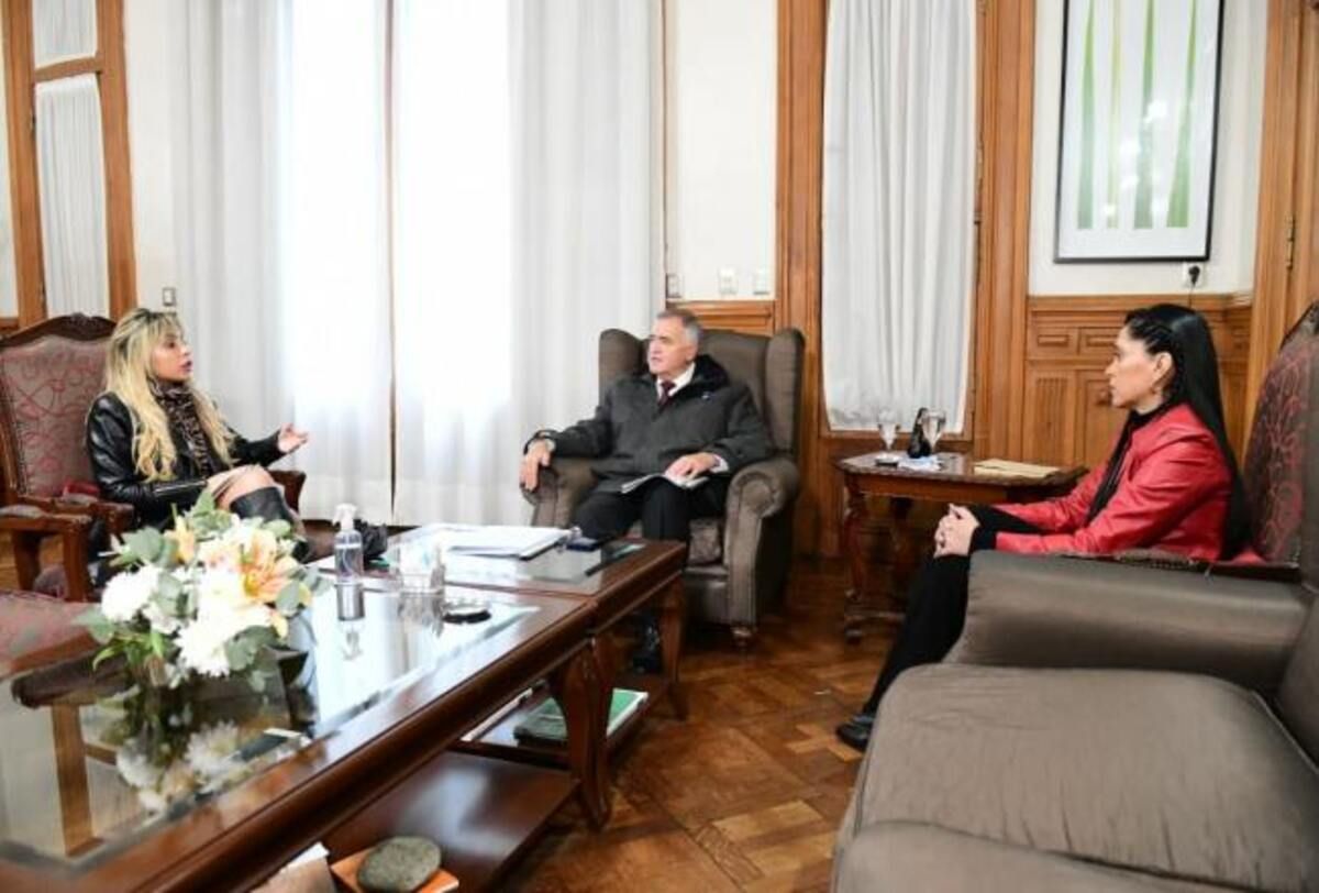 La intendenta Alejandra Cejas se reunió con el Gobernador Osvaldo Jaldo