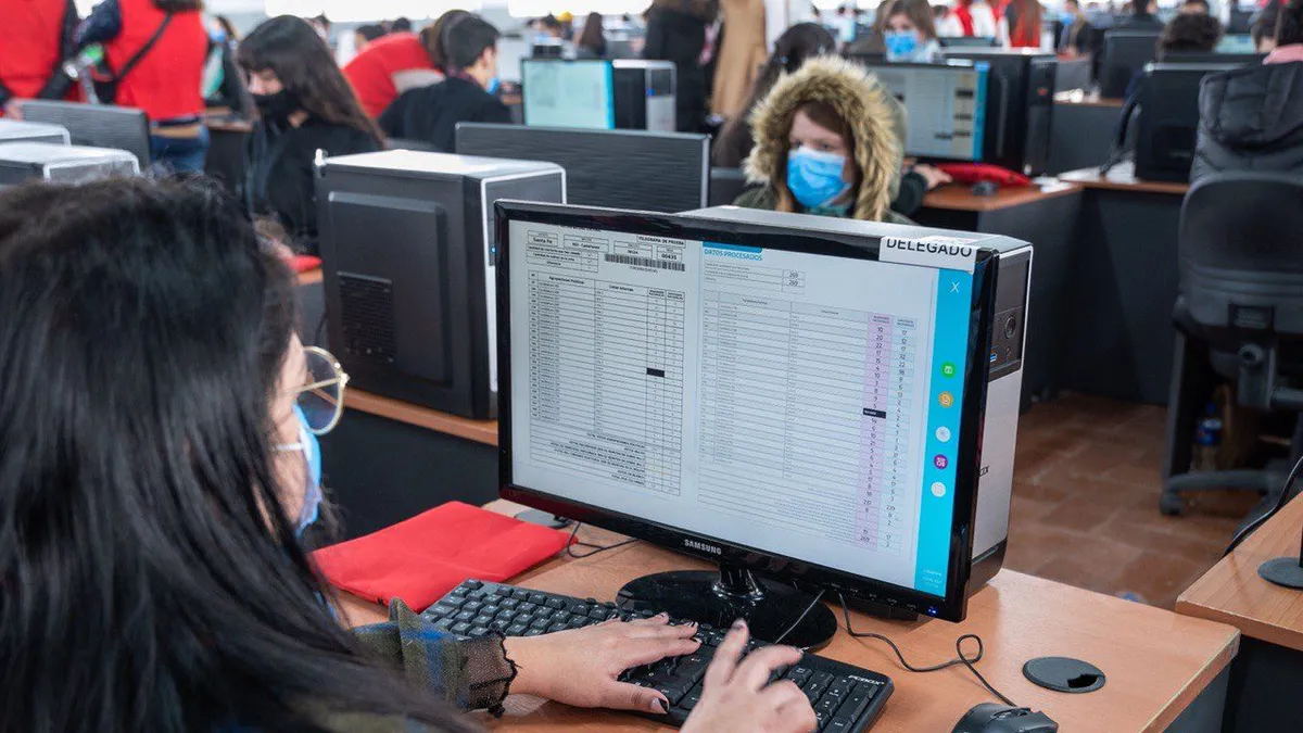 El Gobierno llevó a cabo un simulacro electoral de cara a las PASO. Foto: minutouno.com