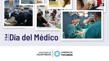 Día del Médico: el homenaje del Ministerio de Salud de Tucumán