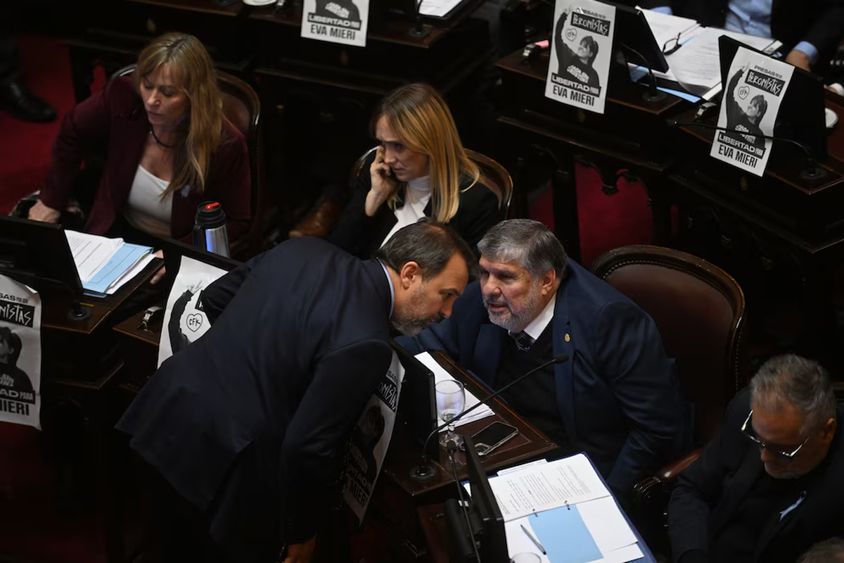 El jefe del Frente de Todos en el Senado, José Mayans. Foto: Infobae El jefe del Frente de Todos en el Senado, José Mayans. Foto: Infobae