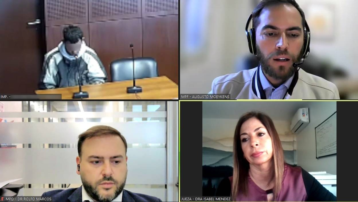 El delincuente fue detenido durante un allanamiento realizado en su domicilio. La Fiscalía lo acusa de ser autor del delito de robo agravado por el uso de arma de fuego.