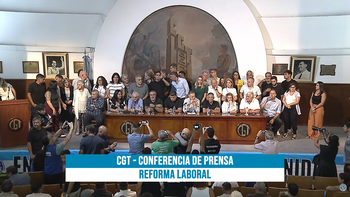 Contra la reforma laboral: la CGT confirmó el paro general