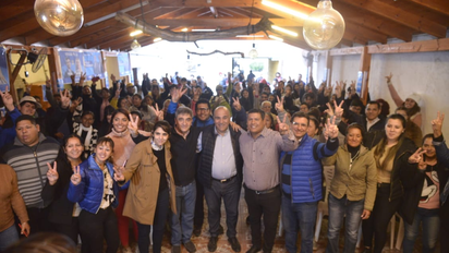 Referentes barriales expresaron su acompañamiento a la fórmula Jaldo-Manzur