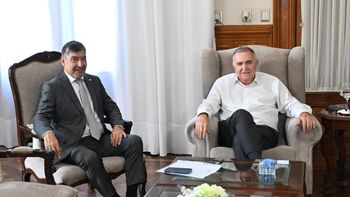 Jaldo y Acevedo coordinaron acciones para asistir al Cottolengo Don Orione