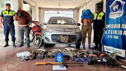 Secuestran armas y vehículos en varias localidades de la provincia