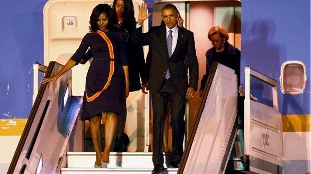 Los looks de Michelle Obama en su visita a la Argentina