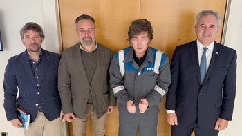 Javier Milei inició sus actividades en España