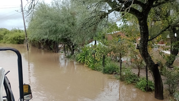 Niogasta: Se evacuó a familias damnificadas por inundaciones