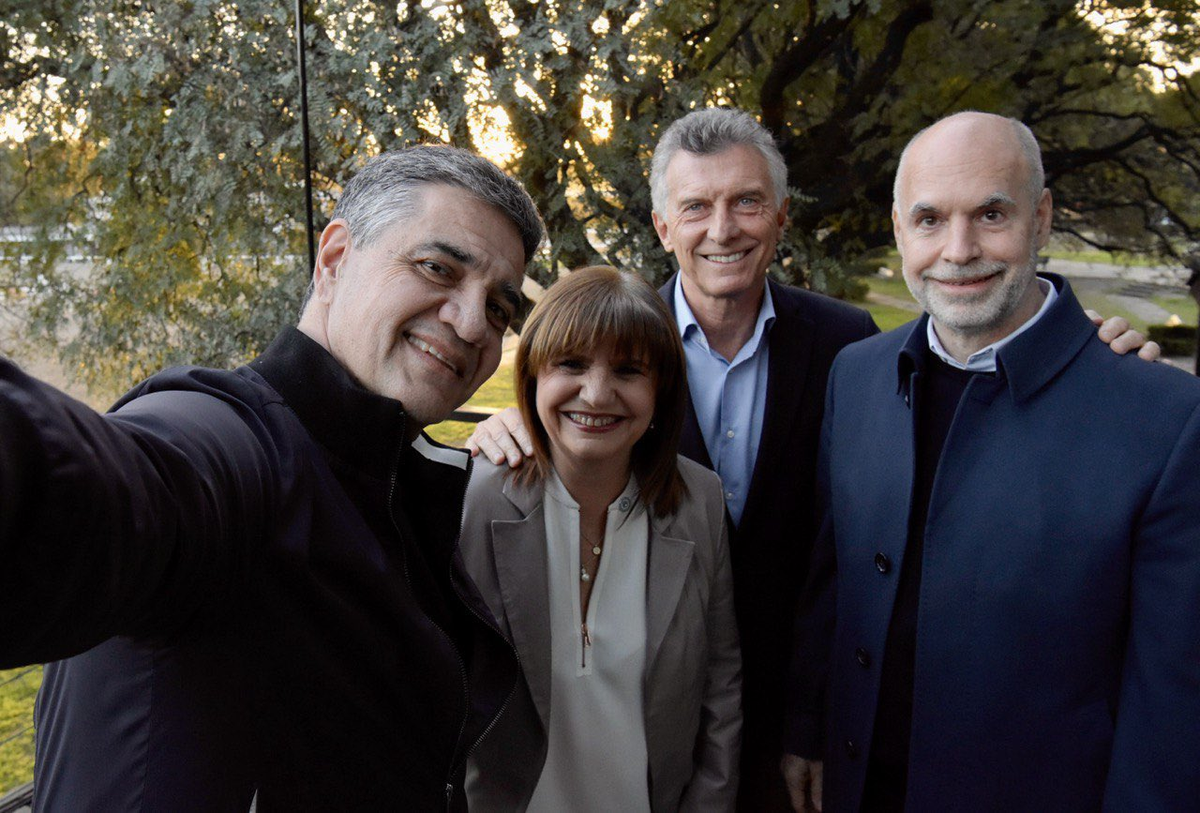 Macri, Bullrich y Rodríguez Larreta respaldaron a Jorge Macri