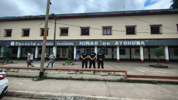 Hallaron un cartucho de arma de fuego en una escuela de Banda del Río Salí