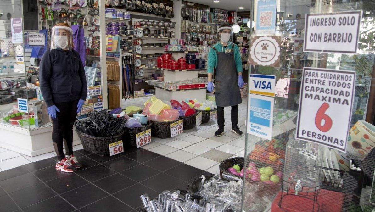 Las ventas minoristas registraron una caída del 6,7%