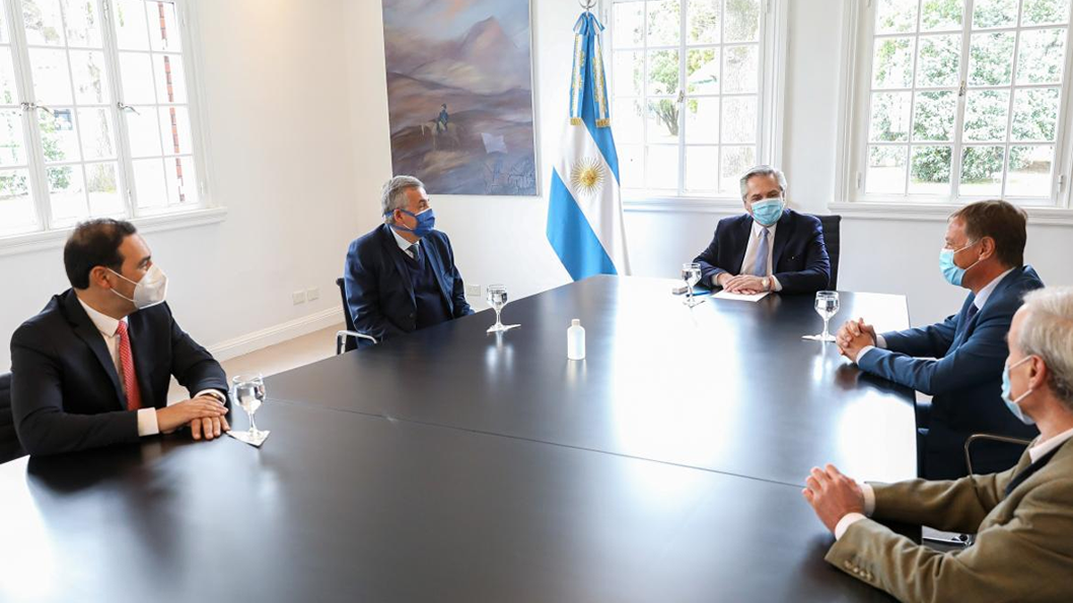 Alberto Fernández se reunió con gobernadores de Jujuy, Mendoza y Corrientes