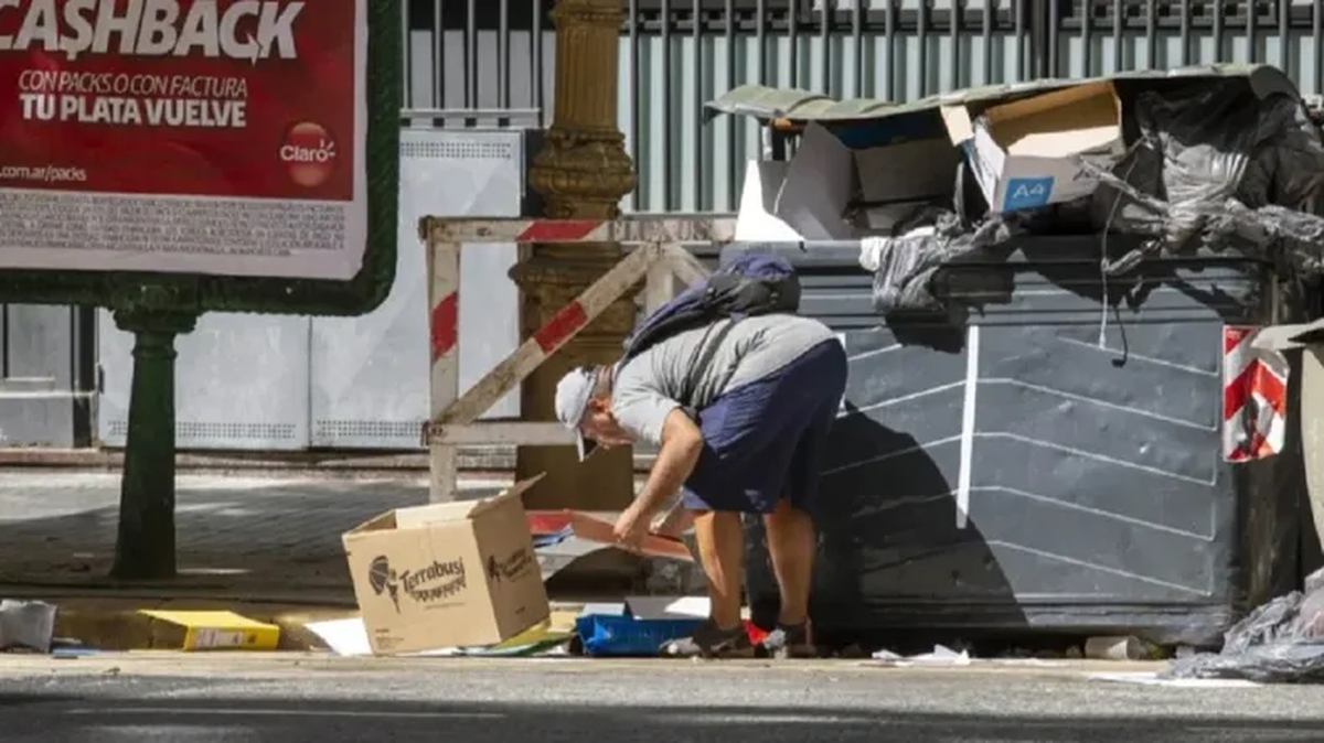 Según Milei, durante su gestión la pobreza está bajando en Argentina. (Foto: C5N) Según Milei, durante su gestión la pobreza está bajando en Argentina. (Foto: C5N)
