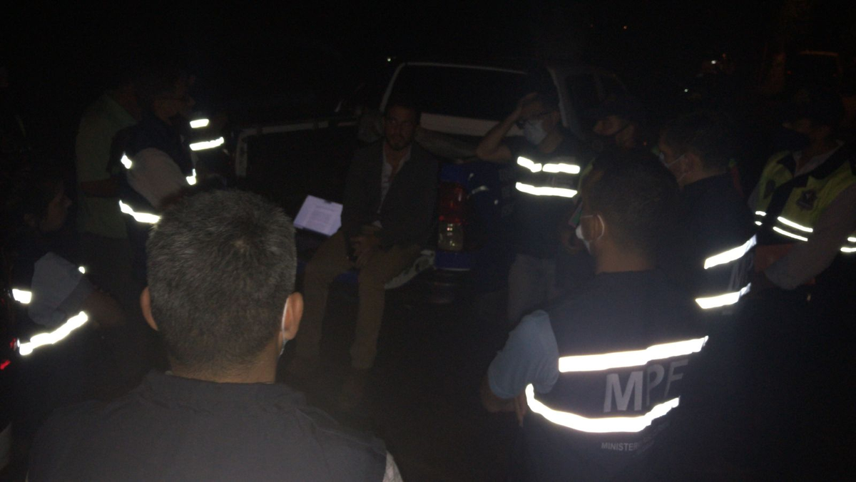 Integrantes de la ECIF realizaron el abordaje en la escena.