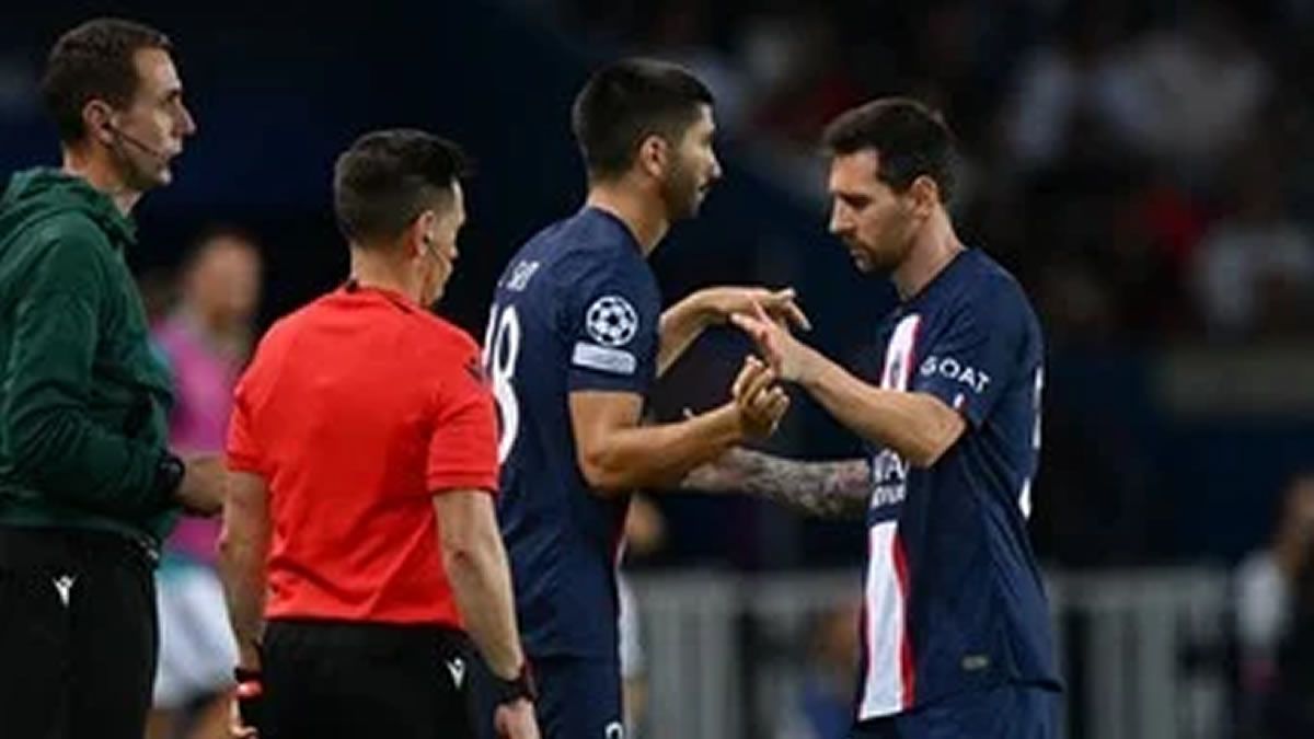Lionel Messi volvió a ser reemplazado en el PSG