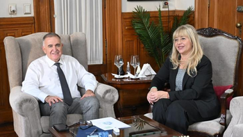 Jaldo y Chahla y analizaron la situación financiera de los municipios