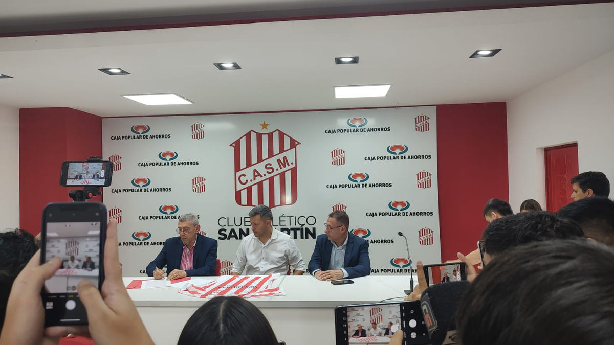 San Martín ya tiene DT: Diego Flores fue presentado oficialmente